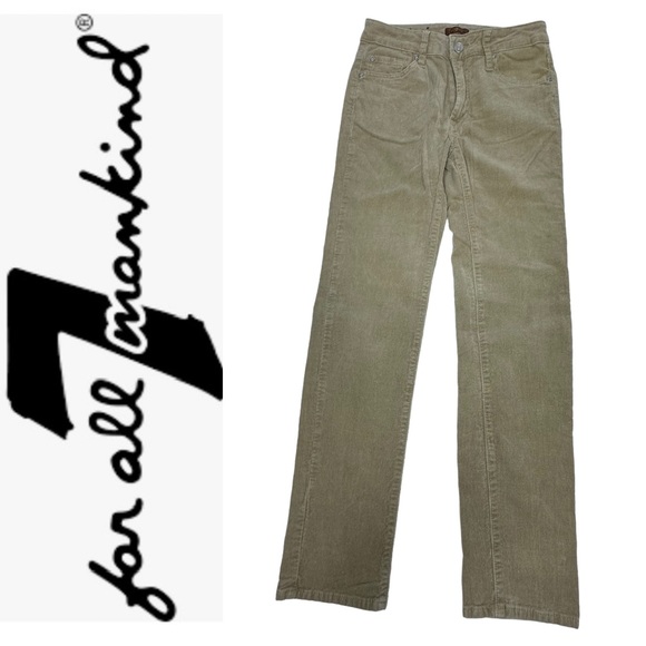 7 For All Mankind Other - Boys 7 For All Mankind khaki Color Corduroy Pants 14